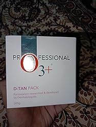 O3+ D-TAN Pack for Instant Tan Removal & Sun Damage Protection Infused ...