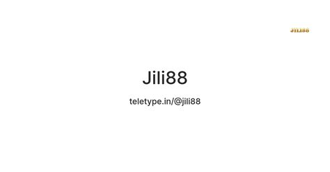 Jili88 — Teletype