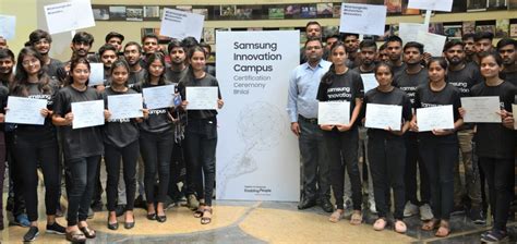 First Batch of Students of ‘Samsung Innovation Campus’ in Bhilai ...