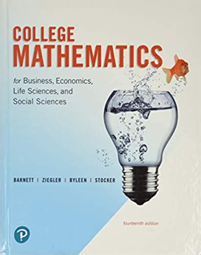(eBook PDF)College Mathematics for Business, Economics, Life Sciences ...