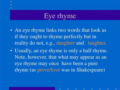 What Are Words That Rhyme With Eyes at Theresa Sotelo blog