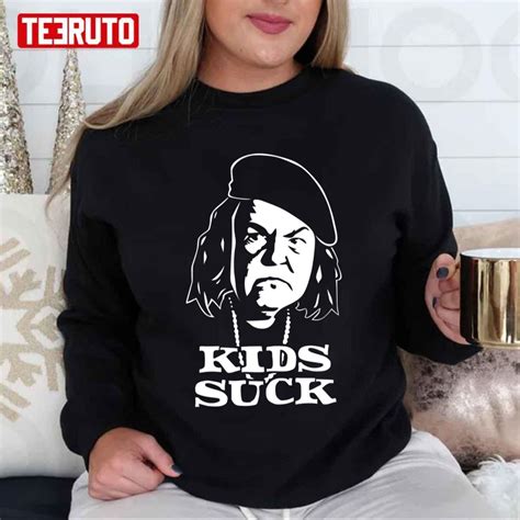 The Goonies Mama Fratelli Kids Suck White Design Unisex Sweatshirt ...