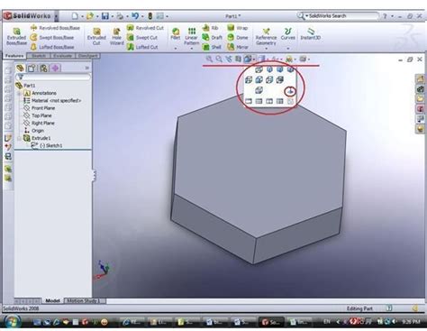 SolidWorks View Options 的图像结果