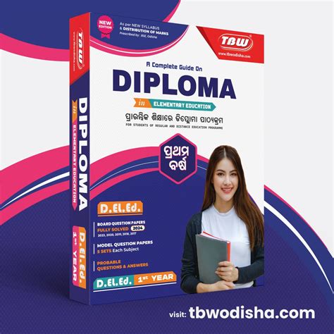 TBW Diploma D. El. Ed. GUIDE 2026 1st Year – tbwodisha