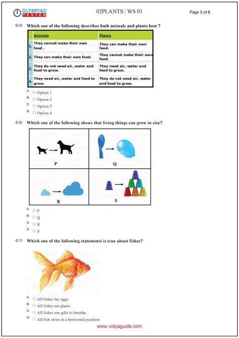Class 2 Study Material– Tagged "CBSE - Science worksheets"– Olympiad tester