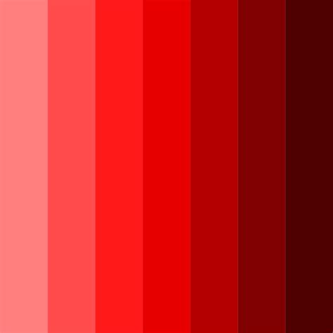 Deep Red Color Palette - ColorDrop