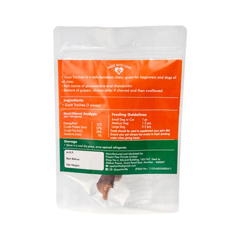 Nutriwoof Goat Trachea (3 pcs) – A Petter Life