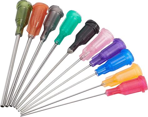 Amazon.com: BENECREAT 80PCS 10 Different Gauge Blunt Tip Needles ...