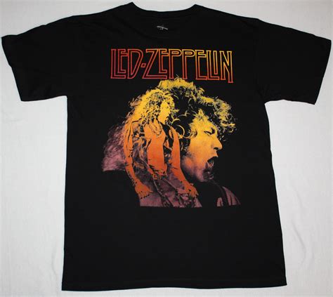 LED ZEPPELIN ROBERT PLANT THE YARDBIRDS JIMMY PAGE NEW S-XXL RARE BLACK ...