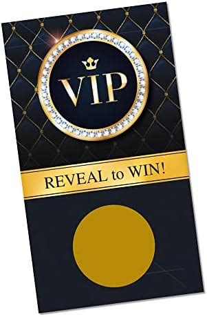 PROMO PRINTING GROUP, INC. VIP Scratch Off Cards 1 - (30 Cards ...