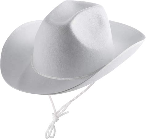 Amazon.com: Bedwina White Cowboy Hat - (Pack of 2) for Adults with ...