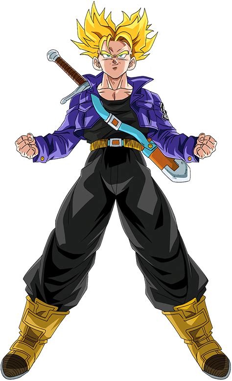 Super Saiyan Future Trunks (HD Upscale) by woodlandbuckle on DeviantArt