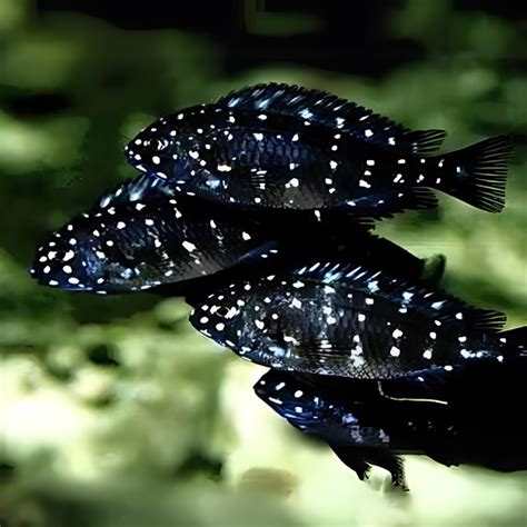 Live Fish Northern Africa Lake White Spotted Duboisi Cichlid (1.5-2 In ...