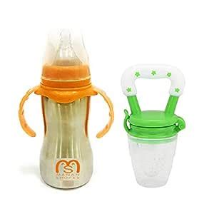 Buy Manan Shopee Stainless Steel Sipper/Milk Feeding Bottle for Babies ...