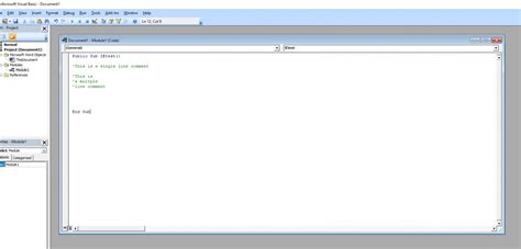 Image result for VBA Language Sample Code