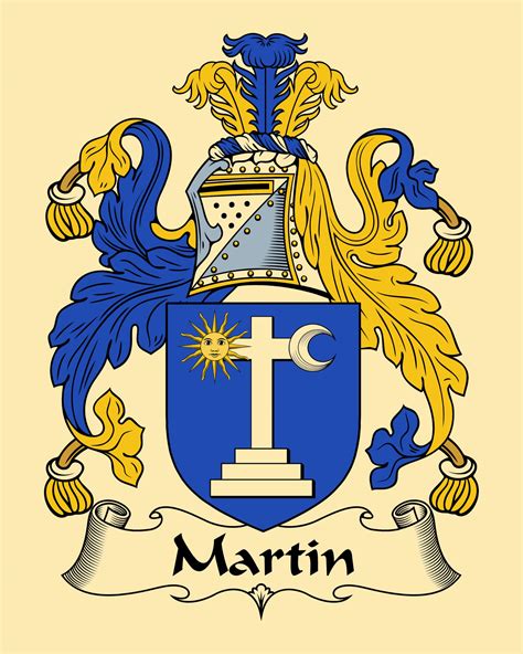 Martin Family Crest Meaning