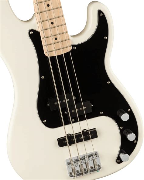 Buy Squier by Fender Affinity Series Electric Precision Bass, Maple ...