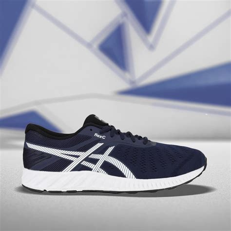 Buy now ASICS FLEXC (M) Running Shoes | Thunder Blue/Coral – InstaSport