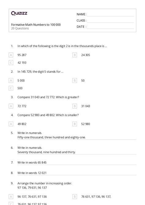 Image result for Number Patterns 4 Digit Numbers