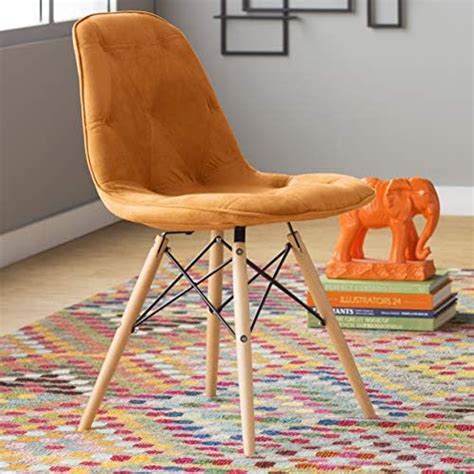URBANCART Durable Heavy-Duty Modern Furniture Wooden Patches Chair with ...