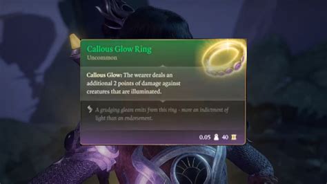 Baldur's Gate 3: How to get the Callous Glow Ring in BG3 - Dot Esports