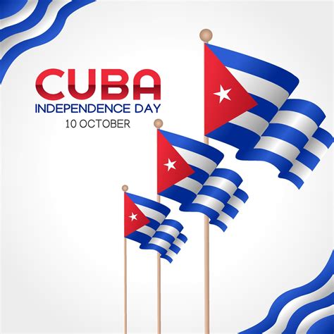 Cuba independence day vector illustration 5348526 Vector Art at Vecteezy