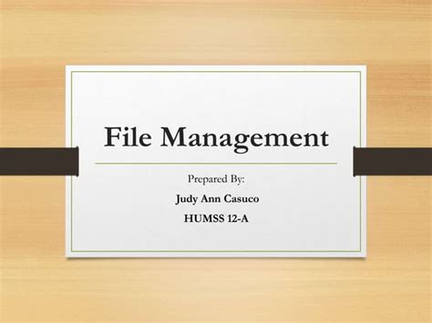 File Management Ppt Presentation 的图像结果