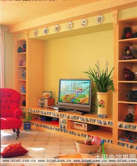 客厅电视墙设计案例，大气漂亮|非常时尚|客厅|案例_新浪网