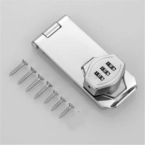 VANDU 3 Digit Cabinet Lock Stainless Steel keyless Entry Door Lock ...