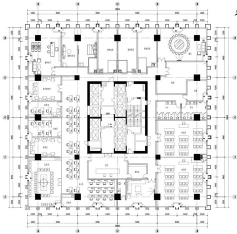 15万元办公空间200平米装修案例_效果图 - 现代办公室 - 设计本