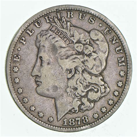 Carson City - 1878-CC Morgan Silver Dollar - RARE Historic Coin ...