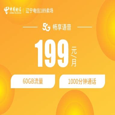 5G极速199套餐【号卡，流量，电信套餐，上网卡】- 中国电信网上营业厅