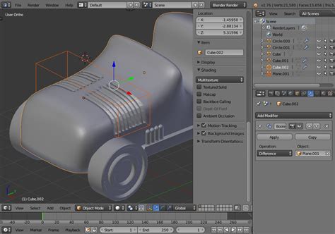 Image result for Boolean Modifier Blender