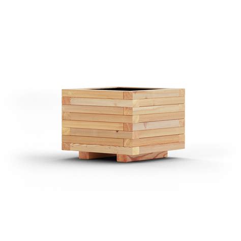 Pflanztrog Mosel S 52/52/42 Lärche | relaxBAU