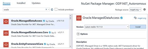 Net and Oracle Database 的图像结果