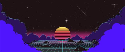 Image result for Retro Sunset Loop