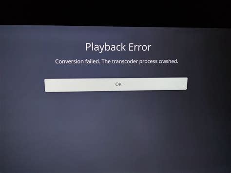 Playback error for partially watched - Gaming Consoles - Plex Forum