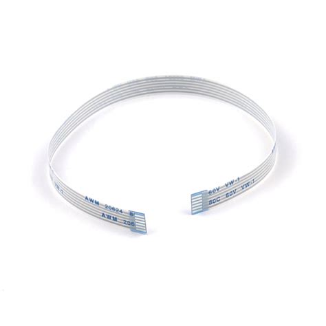 1mm Pitch 20 pin 200mm FPC A-Type Ribbon Flexible Flat Cable (Pack of 2 ...