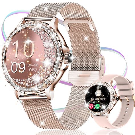 Smart Watch for Women with Diamonds AnswerMake India | Ubuy