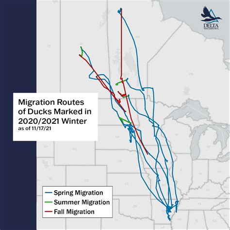 Delta Waterfowl Duck Migration Report