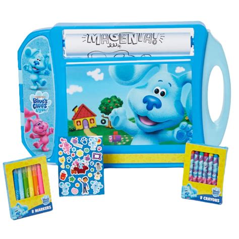 Nickelodeon Blues Clues Roller Art Desk Set For Girls Boys | Desertcart ...