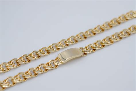 Chino Link Chains 10k #0025 - Tamayo's Jewelry