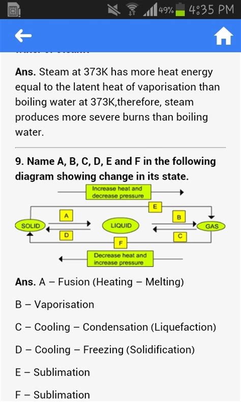 draw and explian the terms of interconversion of three states of matter ...