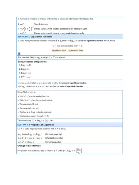Image result for Aleks Math Reference Sheet PDF