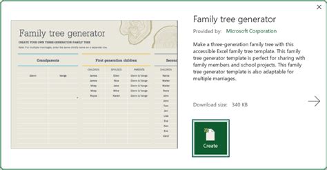 Image result for How Create Family Tree Excel