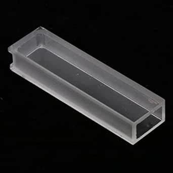 SAZ DEKOR Glass Cuvette Spectrometer Cell Cuvette Laboratory Glassware ...