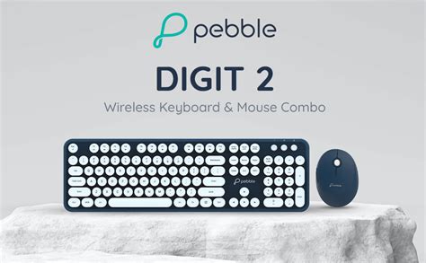 Amazon.in: Buy Pebble Wireless Mouse & Keyboard Combo with 2.4GHz Nano ...
