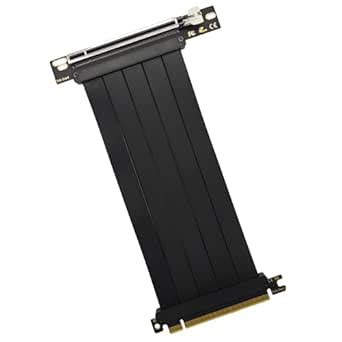 Glorto PCIe 4.0 Riser Cable, x16 High Speed Graphics Card Extension ...