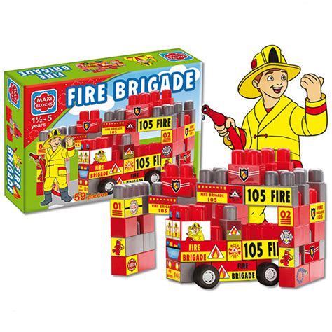 Igračke Kocke Maxi blocks vatrogasci 70-626000 | Volim svoj dom