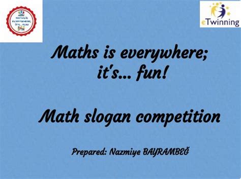 Image result for Playing Math Slogan
